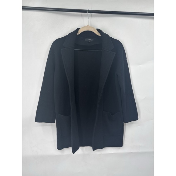 J.CREW Sweaters - J. Crew Sophie Sweater Blazer Women XXS Black Open Classic Feminine Romantic